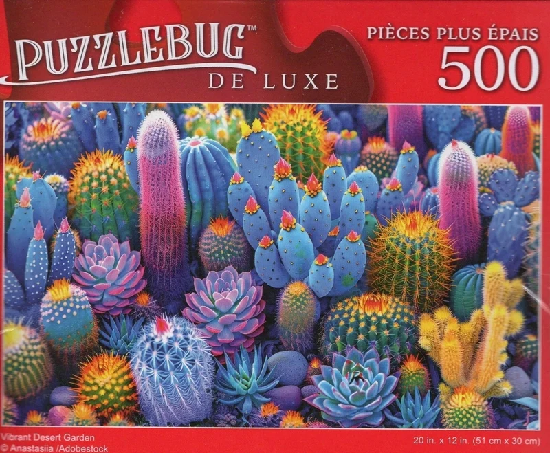 PFG Vibrant Desert Garden (Usage/Used - PUZZLES FOR GOOD)
