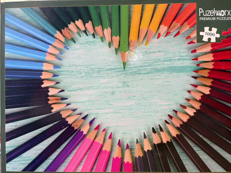 PFG Pencil Heart (Usage/Used - PUZZLES FOR GOOD)