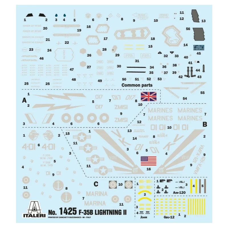 Italeri 1425 - F - 35B Lightning II V - STOL Version 1:72