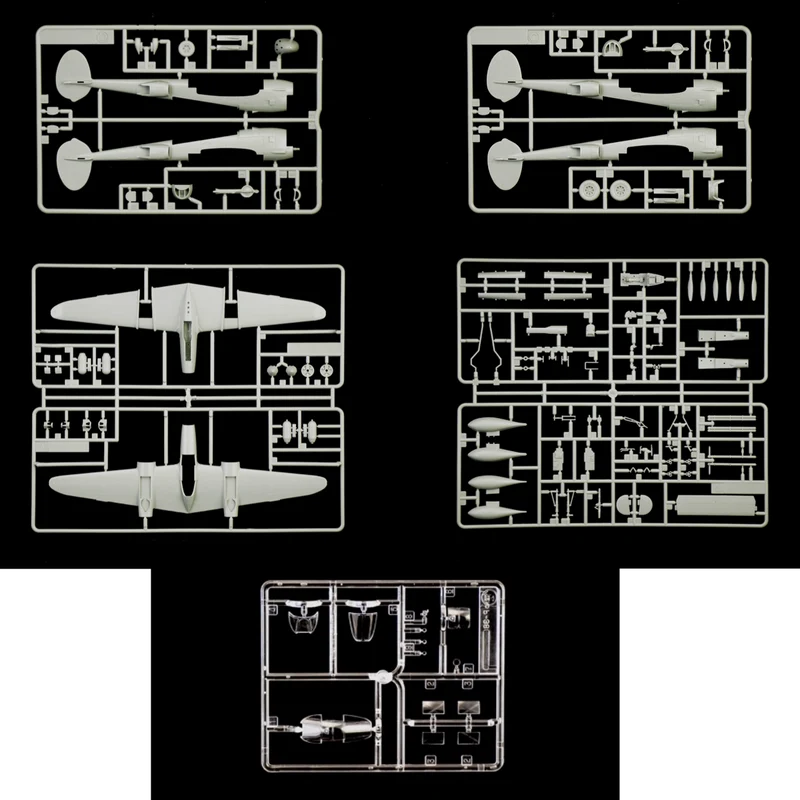 Italeri 1446 - US P - 38J Lightning 1:72