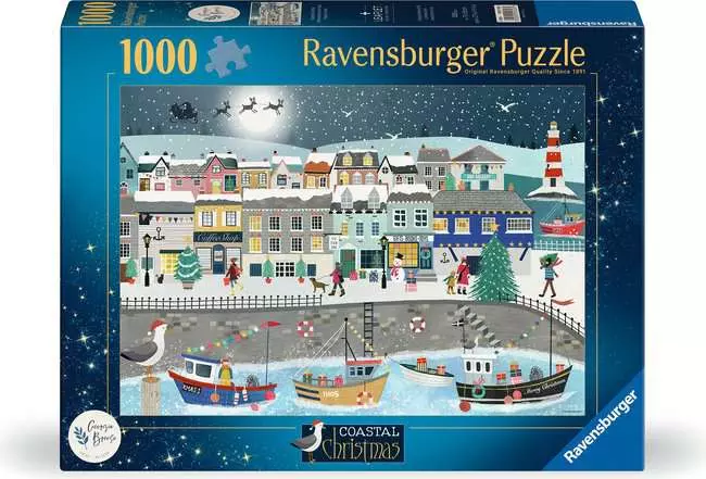 DMG Ravensburger Coastal Christmas (1000pcs) (DAMAGED BOX)