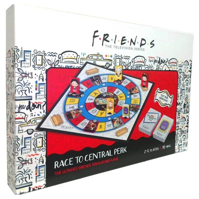 Friends - Trivia Brettspiel Race To Central Perk - Englische Version -