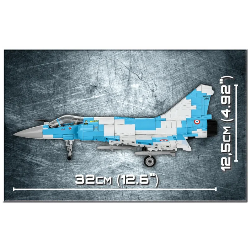 Cobi 5801 - Mirage 2000 - 5 - Klemmbausteine