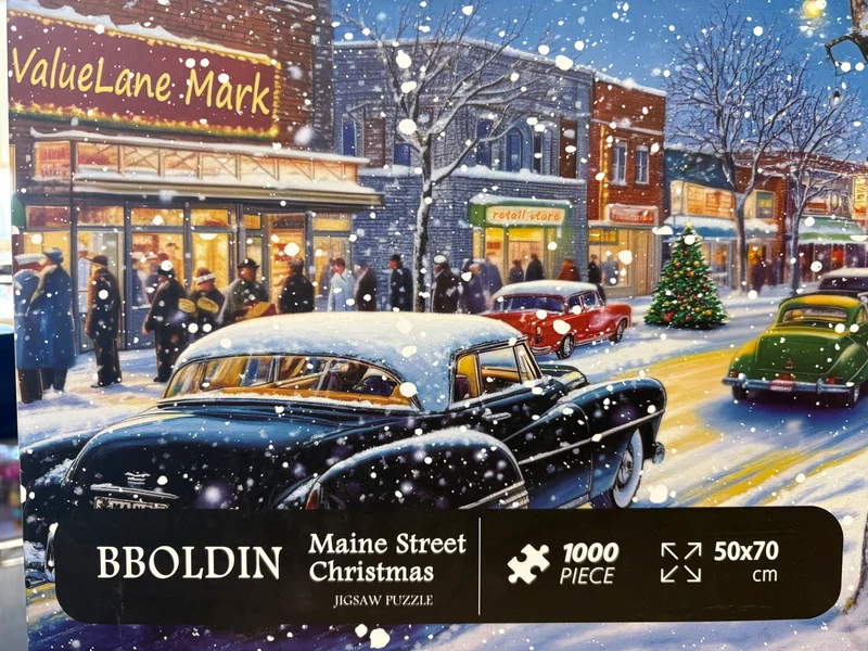 PFG Maine Street Christmas (Usage/Used - PUZZLES FOR GOOD)