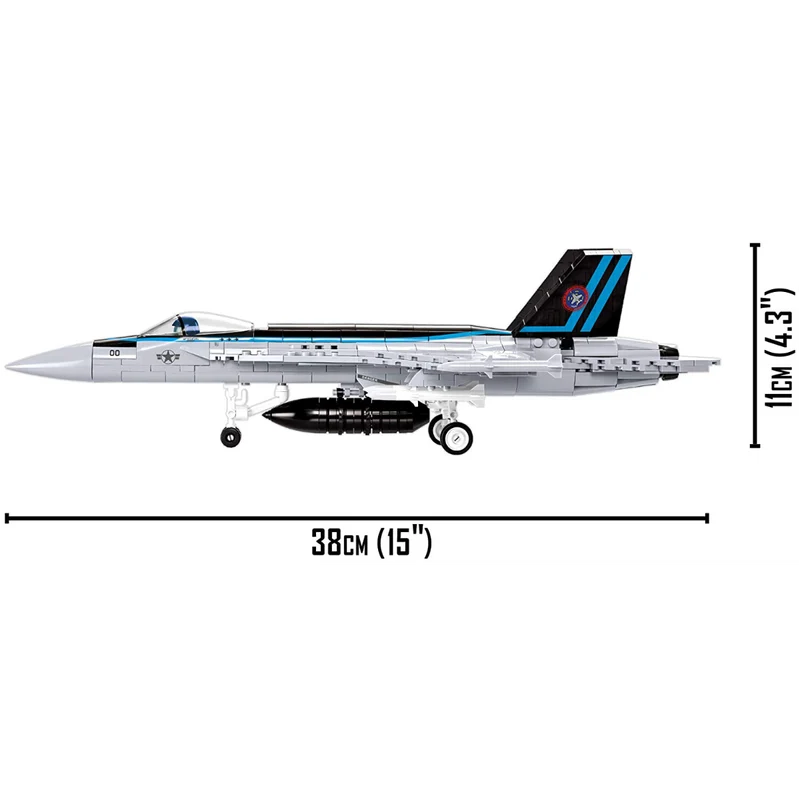 Cobi 5805 - TOP GUN F - A - 18E Hornet - Klemmbausteine