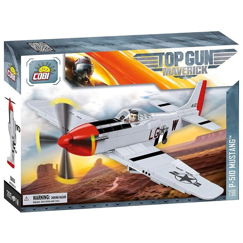 Cobi 5806 - TOP GUN P - 51D Mustang - Klemmbausteine