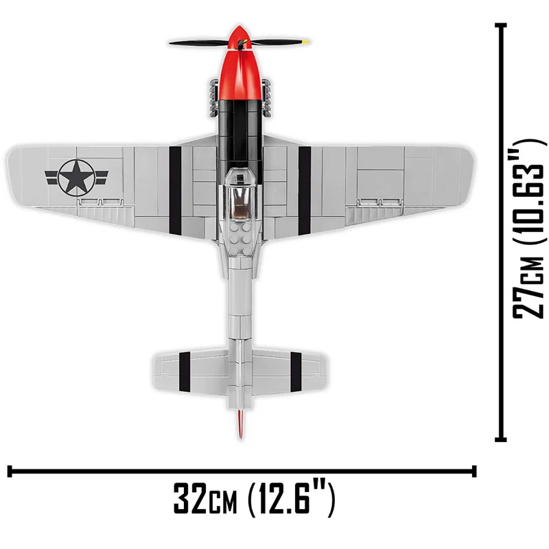 Cobi 5806 - TOP GUN P - 51D Mustang - Klemmbausteine