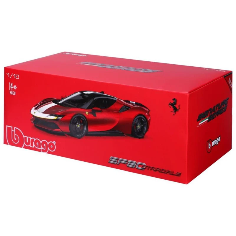 Bburago Ferrari Signature SF90 Stradale 1/18 rot