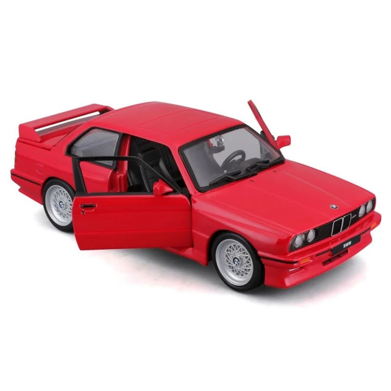 Bburago BMW M3 (E30) 1988 1/24 rot
