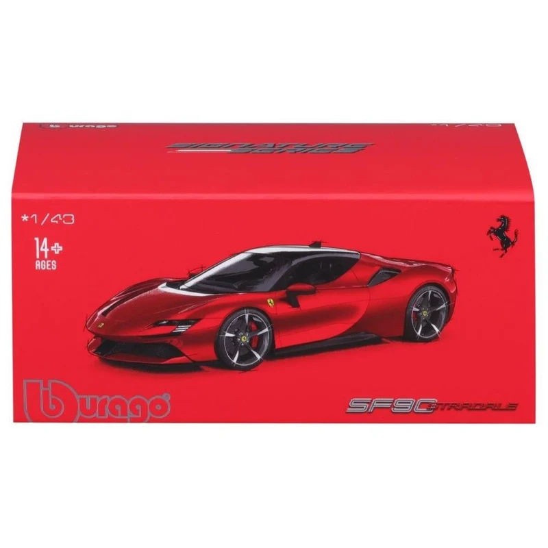 Bburago Ferrari Signature SF90 Stradale 1/43 rot