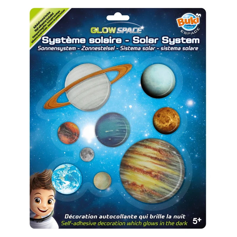 Glow-in-the-Dark Solar System