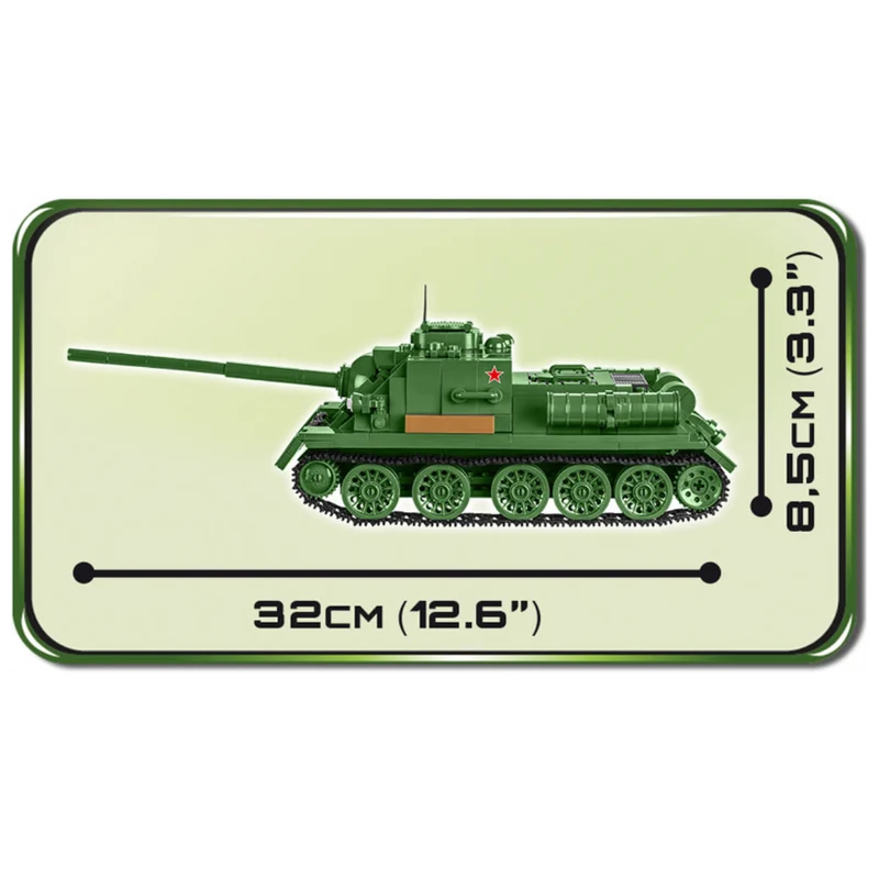 Cobi 2541 - Panzer SU - 100 - Klemmbausteine