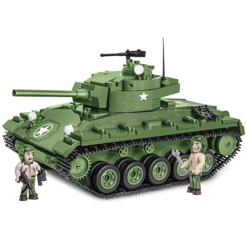 Cobi 2543 - Panzer M24 Chaffee - Klemmbausteine