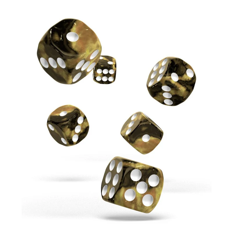 Oakie Doakie Dice W6 Würfel 16 mm Gemidice - Hornet (12)