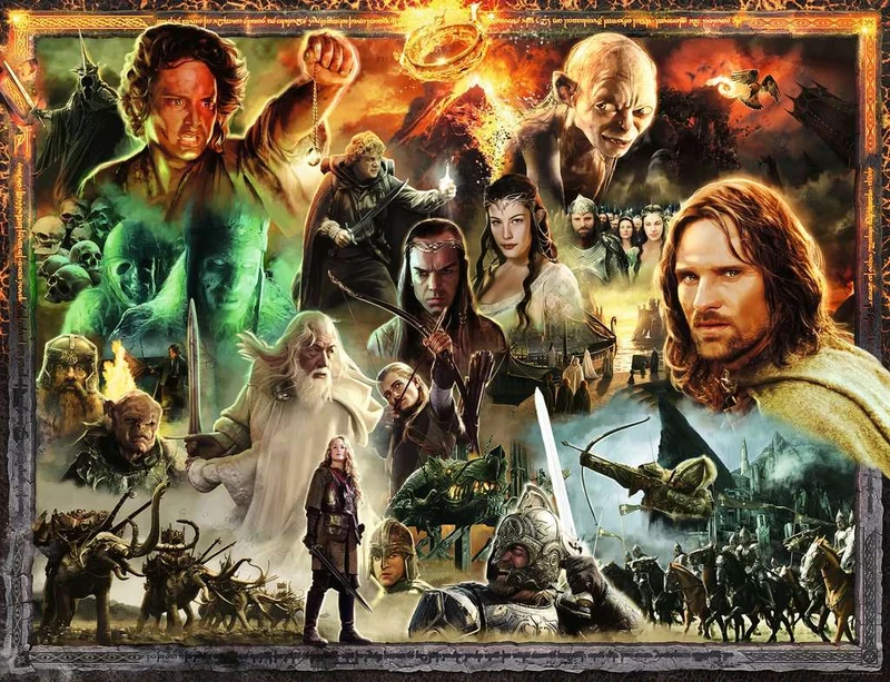 DMG Ravensburger LOTR: Return of the King (2000pcs) (DAMAGED BOX)