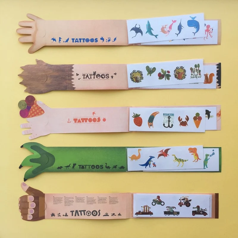 Tattoos für Kinder – Dinosaurier