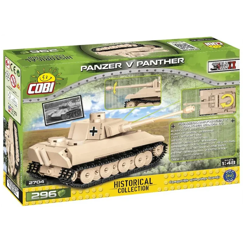 Cobi 2704 - Panzer V Panther - Klemmbausteine