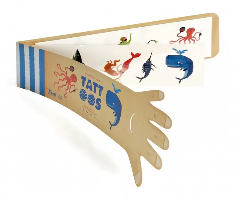 Tattoos für Kinder – Ozean