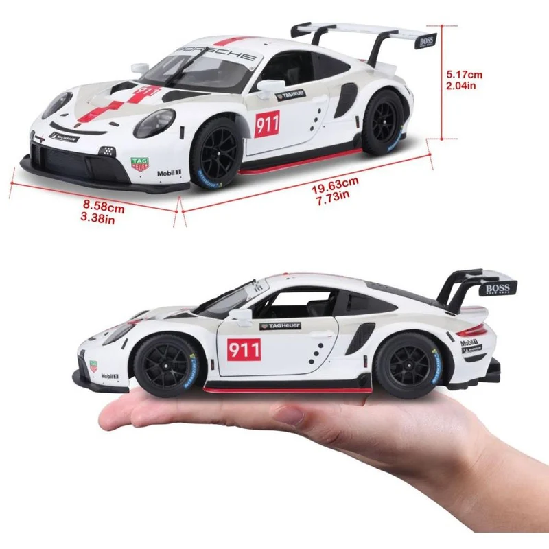 Bburago Porsche 911 RSR GT 1:24