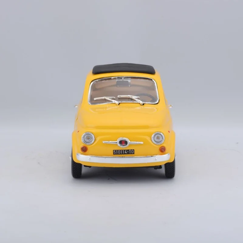 Bburago Fiat 500 F 1965 1:24, gelb