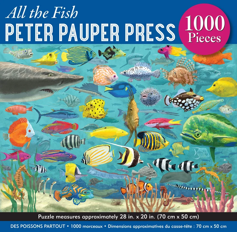 PFG Coral Reef (1000pcs) (Usage/Used - PUZZLES FOR GOOD)
