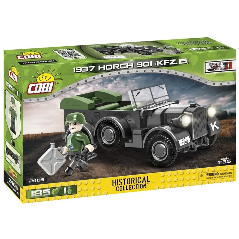 Cobi 2405 - 1937 Horch 901 (Kfz.15) - Klemmbausteine