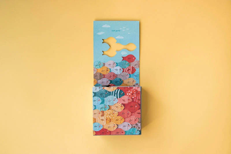 Puzzle – Wal und Fische