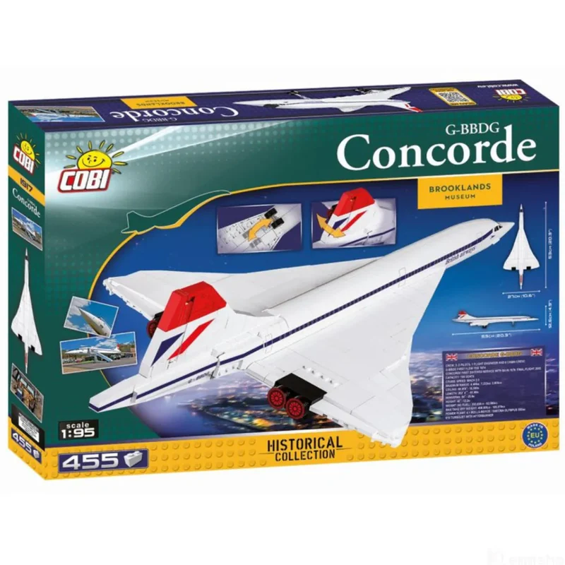 Cobi 1917 - Concorde G - BBDG - Klemmbausteine