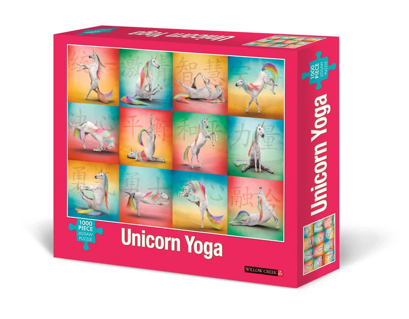 PFG Unicorn Yoga (1000pcs) (Usage/Used - PUZZLES FOR GOOD)
