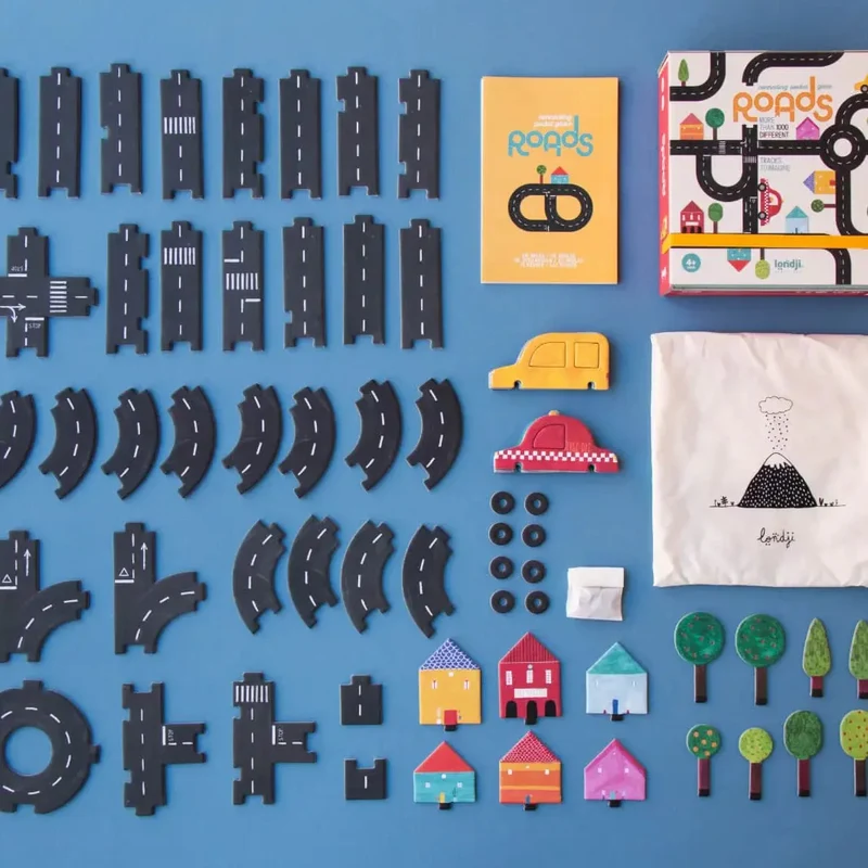 Taschen-Kooperationsspiel Roads – Straßen