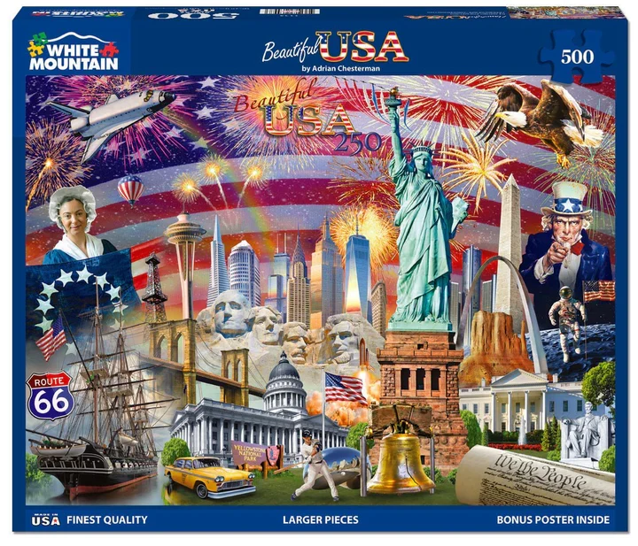 Beautiful USA, Adrian Chesterman (500pcs)