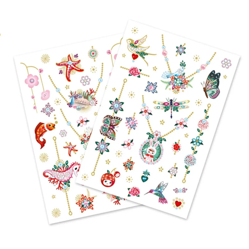 Djeco Tattoos Fionas Schmuck