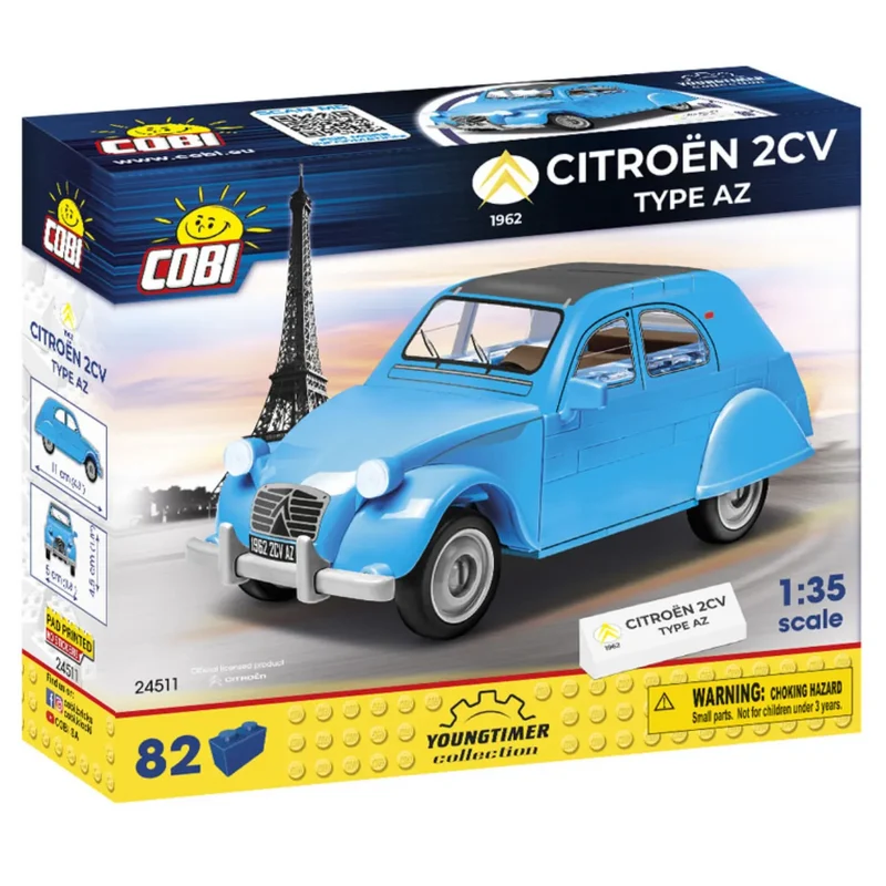 Cobi 24511 - Citroën 2CV Type AZ5 - Klemmbausteine