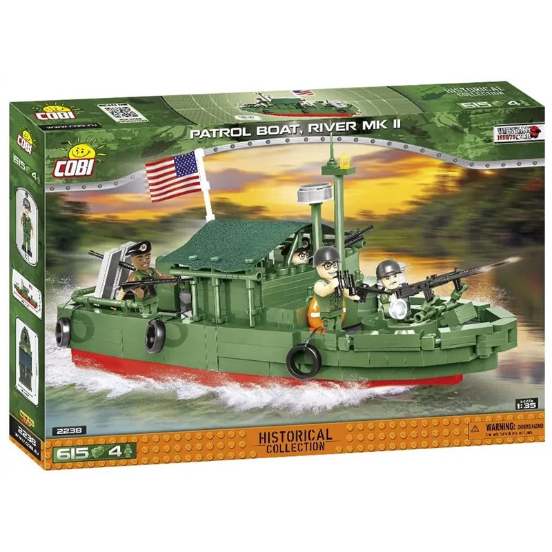 Cobi 2238 - Patrol Boat 31 Mk.II - Klemmbausteine