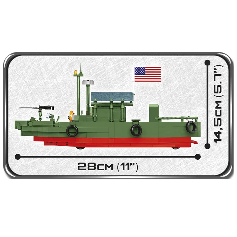 Cobi 2238 - Patrol Boat 31 Mk.II - Klemmbausteine