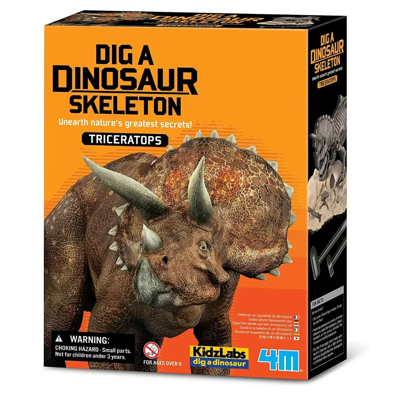 4M KidzLabs - Dinosaurier Ausgrabung - Triceratops