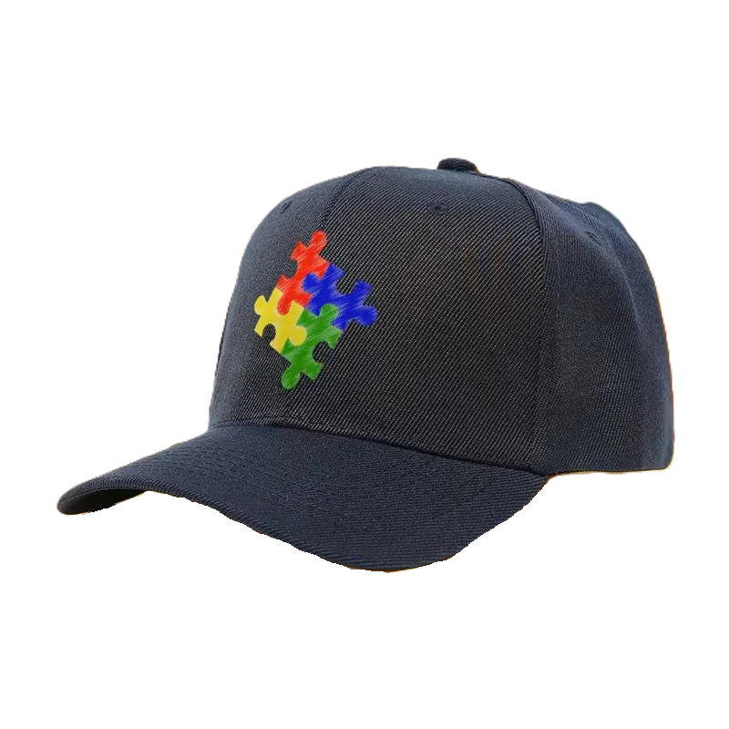 Puzzle Baseball Cap - Dark Blue