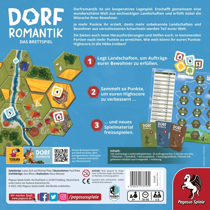Dorfromantik - Das Brettspiel (exklusive Fachhandelsausgabe)