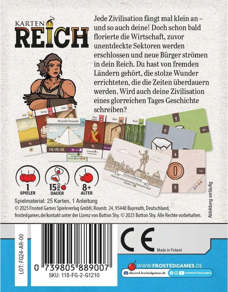 Kartenreich, deutsch