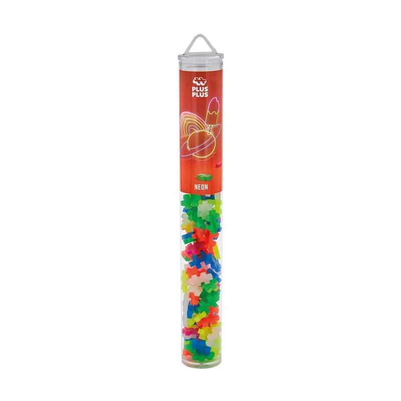 Plus-Plus Tube Neon 100 pcs