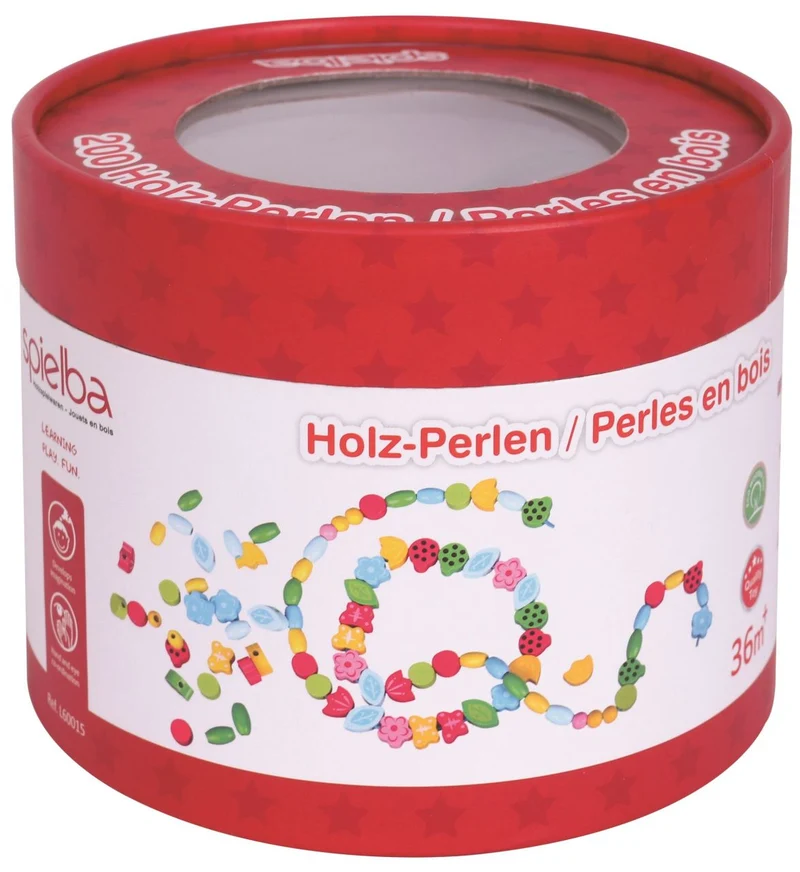 Spielba Perlen in Box, 200 Stück