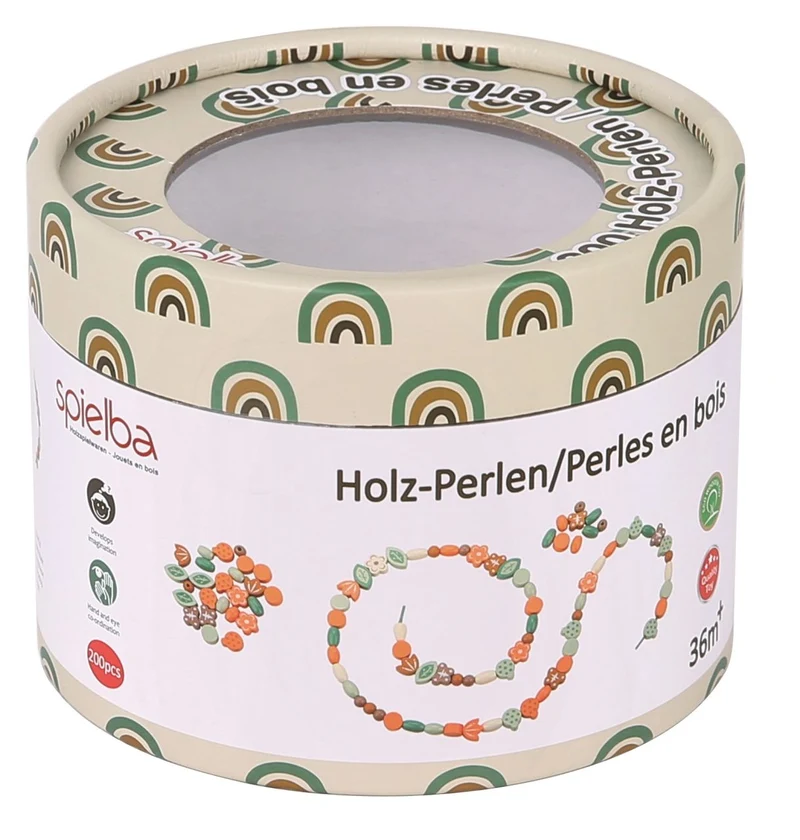 Spielba Perlen in Box, 200 Stück