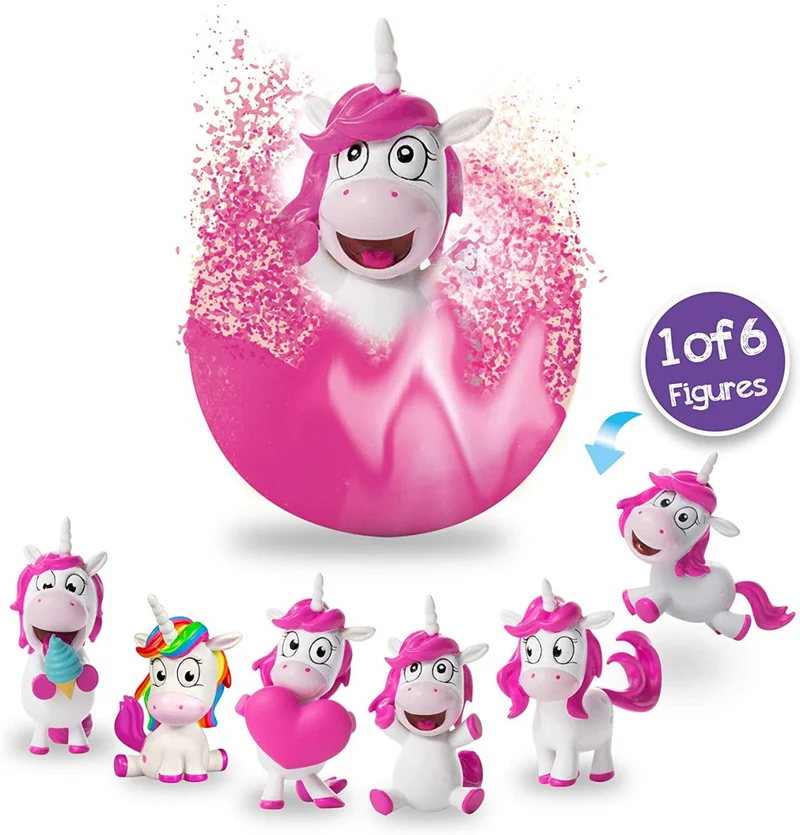 Craze Überschungs-Badekugeln mit Einhorn Figuren