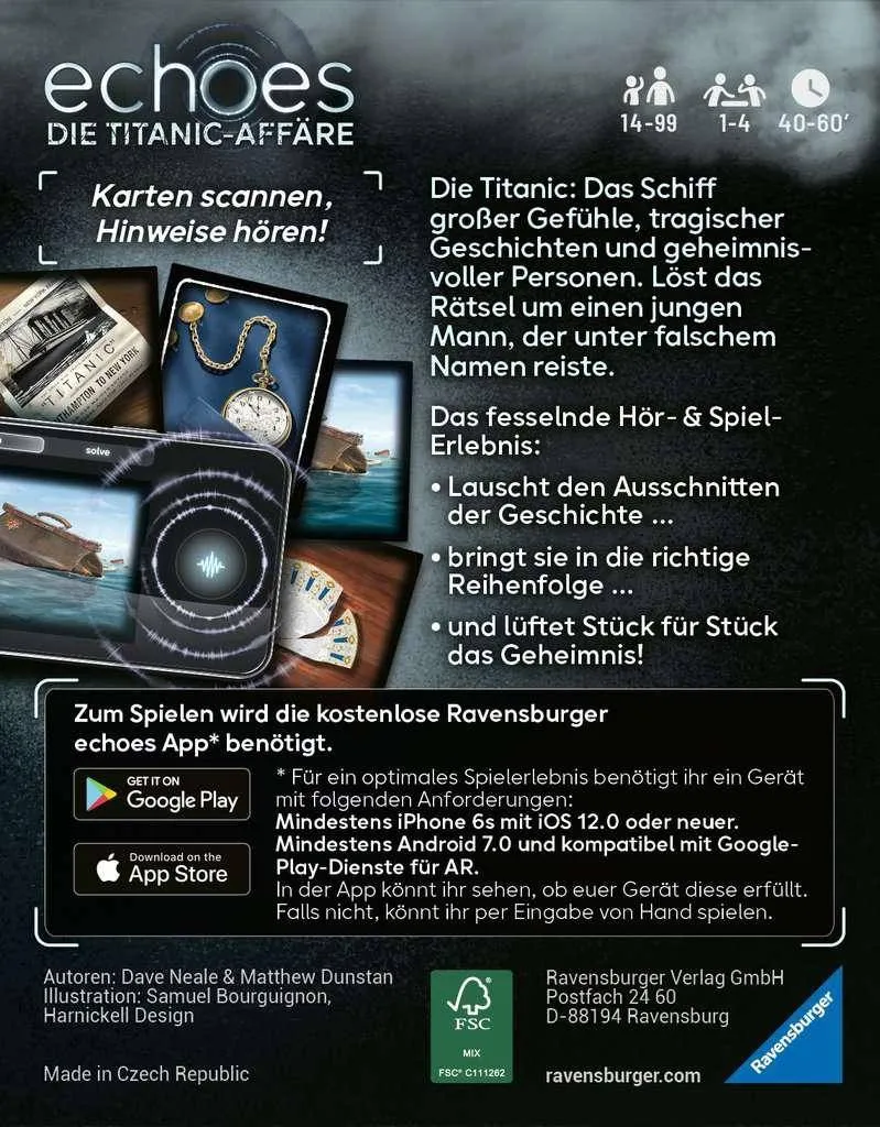 Die Titanic-Affäre - echoes, deutsch