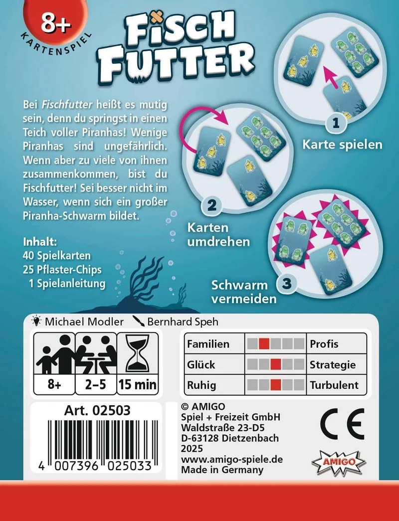 Fischfutter, deutsch