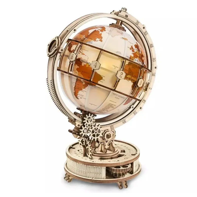 ROKR - Luminus Globe - mechanisches Holzmodell