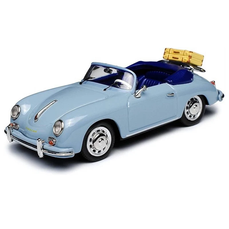 Schuco - Porsche 356 A Cabriolet blau - 1:43