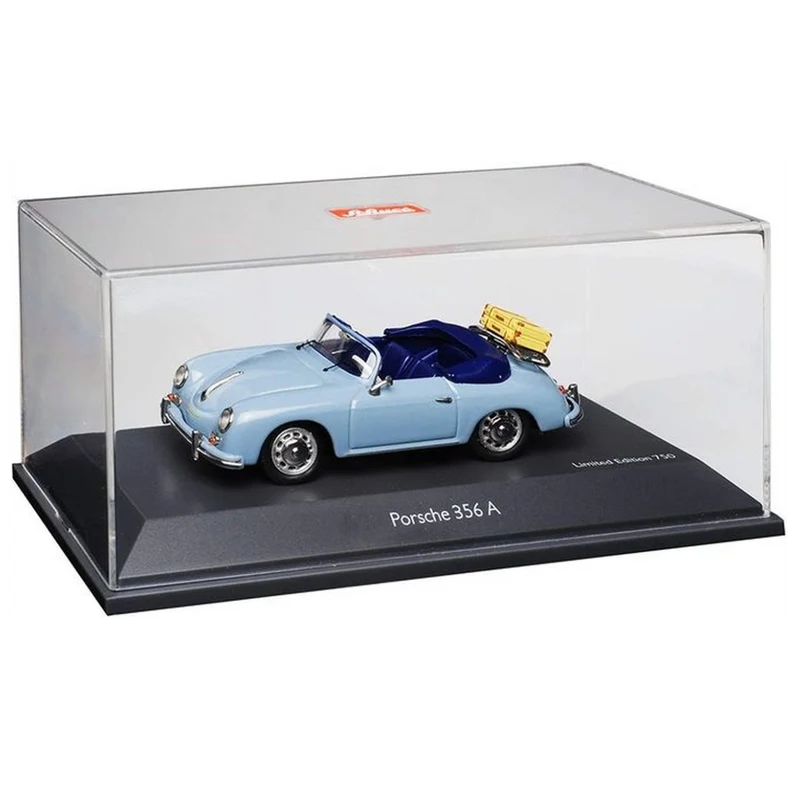 Schuco - Porsche 356 A Cabriolet blau - 1:43