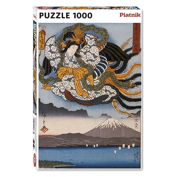PFG Amaterasu the Goddess of the Sun on Mount Fuji (1000pcs) (Usage/Used - PUZZLES FOR GOOD)