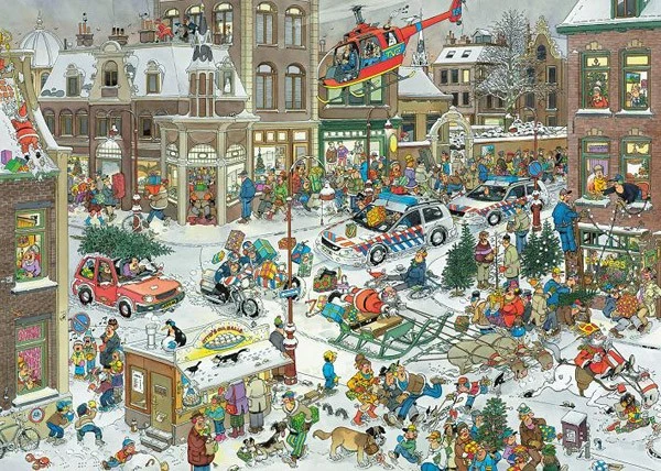 DMG Christmas / Noël, JVH (1000pcs) (DAMAGED BOX)